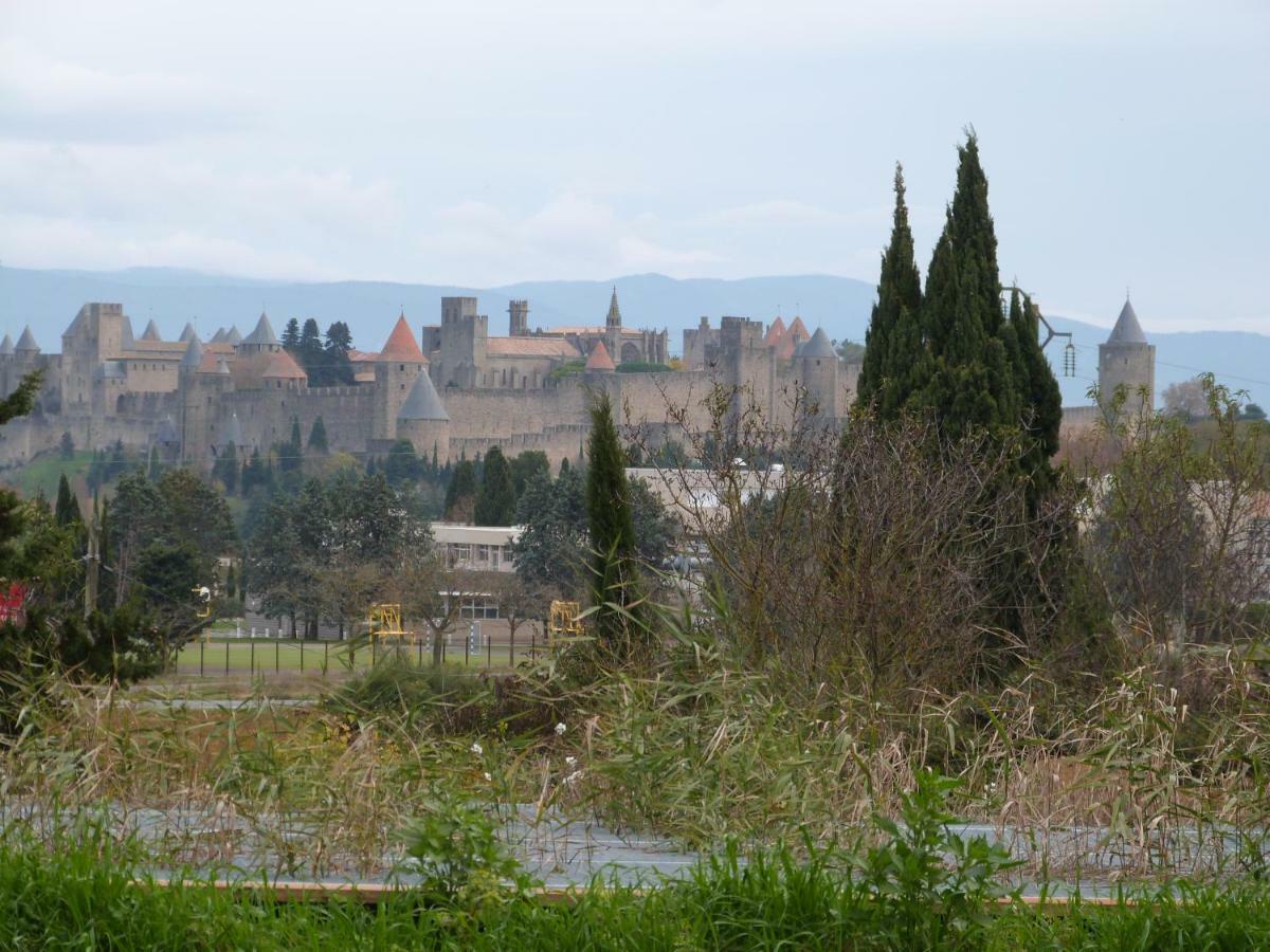Gite Des Figuiers Carcassonne Exteriör bild